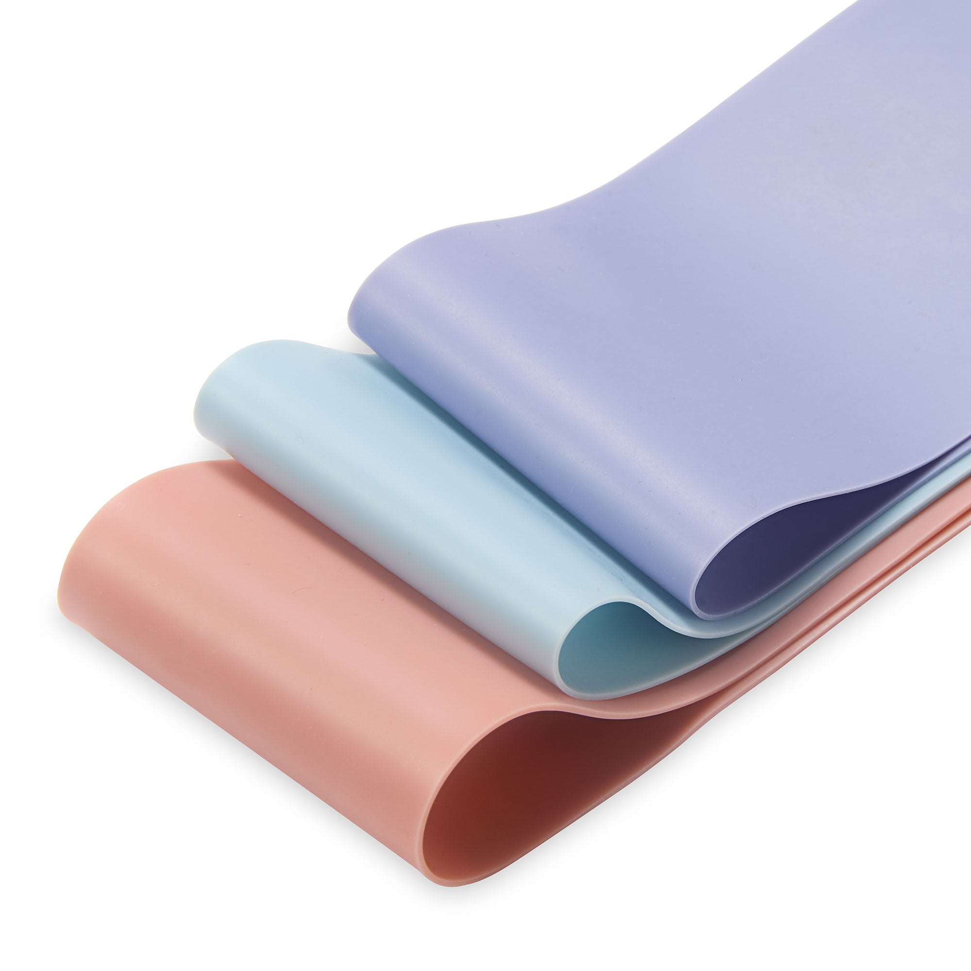 Gaiam Mini Loop Bands 3-Pack Pastels band closeup